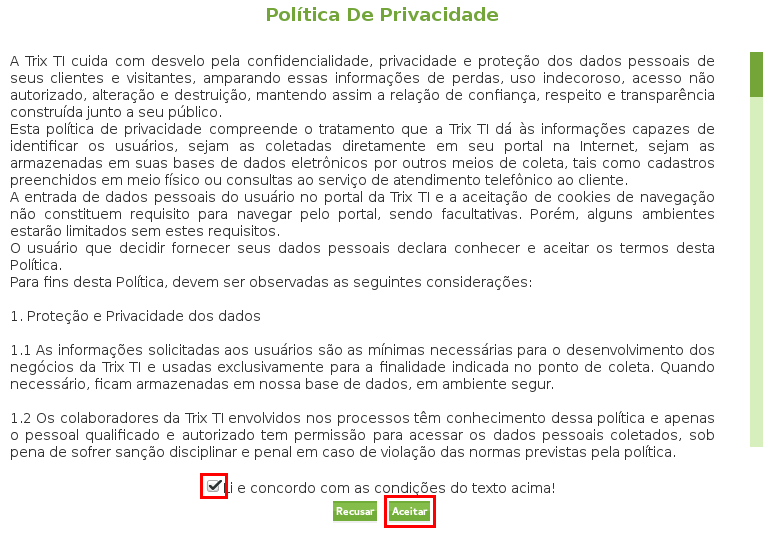 Termos de uso e política de privacidade - Delay